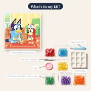 Bluey and Bingo Playing Doctor with Stethoscopes – kit contents