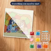 Bluey and Bingo Blanket Fort with Torch – kit ready to start