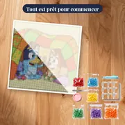 Cabane de couvertures avec Bluey et Bingo – kit prêt à commencer
