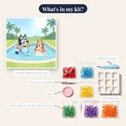 Bluey and Bingo Swimming Pool Splash – kit contents