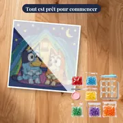 Bluey et Bingo en camping sous les étoiles – kit prêt à commencer