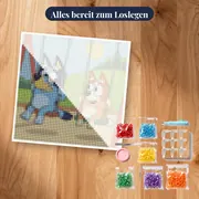 Bluey und Bingo auf der Schaukel – Set bereit zum Loslegen