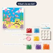 SpongeBob and Patrick Jellyfishing in Bikini Bottom – kit contents