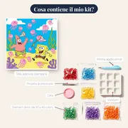 Cattura di meduse con SpongeBob e Patrick – contenuto del kit