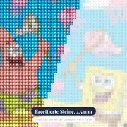 SpongeBob und Patrick jagen Quallen in Bikini Bottom – Nahaufnahme der Steine