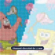 Cattura di meduse con SpongeBob e Patrick – primo piano dei diamanti