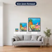 SpongeBob en Patrick voor het ananashuis – beschikbare formaten