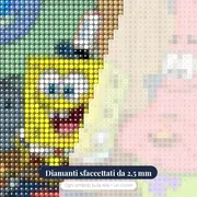 SpongeBob e Patrick cucinano hamburger al Krusty Krab – primo piano dei diamanti