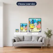 SpongeBob and Patrick Blowing Giant Bubbles – available sizes