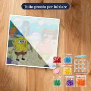 SpongeBob e Patrick soffiano bolle giganti a Bikini Bottom – kit pronto per iniziare
