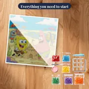 SpongeBob and Patrick at Goo Lagoon Beach – kit ready to start