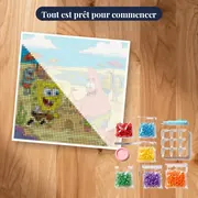 Bob et Patrick à la plage de Bikini Bottom – kit prêt à commencer