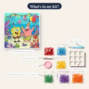 SpongeBob and Patrick Underwater Birthday Party – kit contents