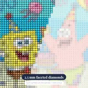SpongeBob and Patrick Underwater Birthday Party – diamond close-up