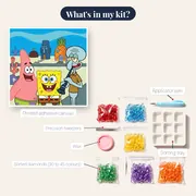 SpongeBob Patrick and Squidward in Bikini Bottom – kit contents