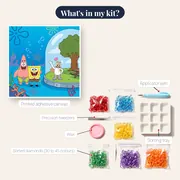 SpongeBob Patrick and Sandy in Bikini Bottom – kit contents