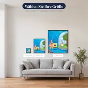 SpongeBob, Patrick und Sandy in Bikini Bottom – verfügbare Größen
