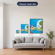 SpongeBob Patrick and Sandy in Bikini Bottom – available sizes