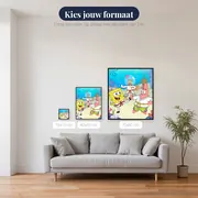 Karategevecht Onder Water Met SpongeBob Patrick En Sandy – beschikbare formaten