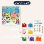 SpongeBob and Patrick Dancing at a Bikini Bottom Party – kit contents