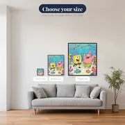 SpongeBob and Patrick Dancing at a Bikini Bottom Party – available sizes