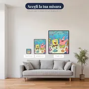 Festa Danzante con SpongeBob e Patrick – misure disponibili
