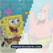 Festa Danzante con SpongeBob e Patrick – primo piano dei diamanti