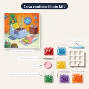 SpongeBob e Patrick dormono nell'ananas – contenuto del kit