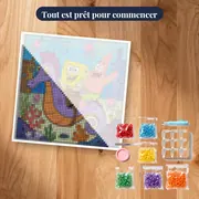 Bob et Patrick sur un hippocampe géant – kit prêt à commencer