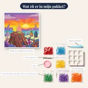 SpongeBob en Patrick kijken naar de zonsondergang – inhoud van het pakket