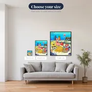 SpongeBob Patrick and Mr. Krabs With Gold Coins – available sizes