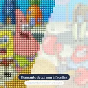 Bob, Patrick et M. Krabs avec pièces d'or – gros plan des diamants
