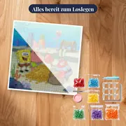 SpongeBob, Patrick und Mr. Krabs mit Goldmünzen – Set bereit zum Loslegen