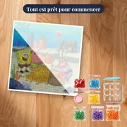 Bob, Patrick et M. Krabs avec pièces d'or – kit prêt à commencer