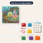 SpongeBob en Patrick ontdekken een gezonken schatkist – inhoud van het pakket