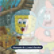 Bob et Patrick explorent un navire au trésor – gros plan des diamants