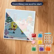 SpongeBob and Patrick Ice Skating at Christmas – kit ready to start