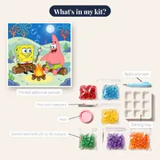 SpongeBob and Patrick Campfire in Bikini Bottom – kit contents