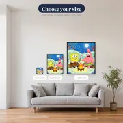 SpongeBob and Patrick Campfire in Bikini Bottom – available sizes