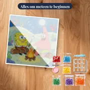 Kampvuur met SpongeBob en Patrick – pakket klaar om te beginnen