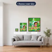 Dora and Boots Walking Through the Jungle – available sizes