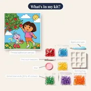Dora and Boots Picking Fruit from a Tree – kit contents