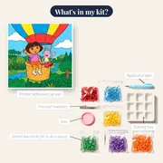 Dora and Boots Hot Air Balloon Adventure – kit contents