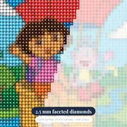 Dora and Boots Hot Air Balloon Adventure – diamond close-up