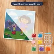 Dora and Boots Playing Maracas on a Hill – kit ready to start