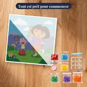 Dora et Babouche jouant des maracas – kit prêt à commencer