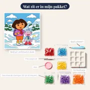 Dora en Boots in de besneeuwde bergen – inhoud van het pakket
