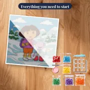 Dora and Boots in the Snowy Mountains – kit ready to start