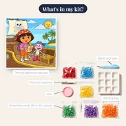 Dora and Boots Pirate Ship Treasure Adventure – kit contents