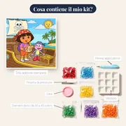 Dora e Boots sulla nave pirata – contenuto del kit